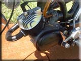 Engine, left side