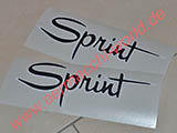 1971 Sprint Decals
